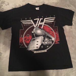Van Halen Concert Shirt Tee Large Unisex